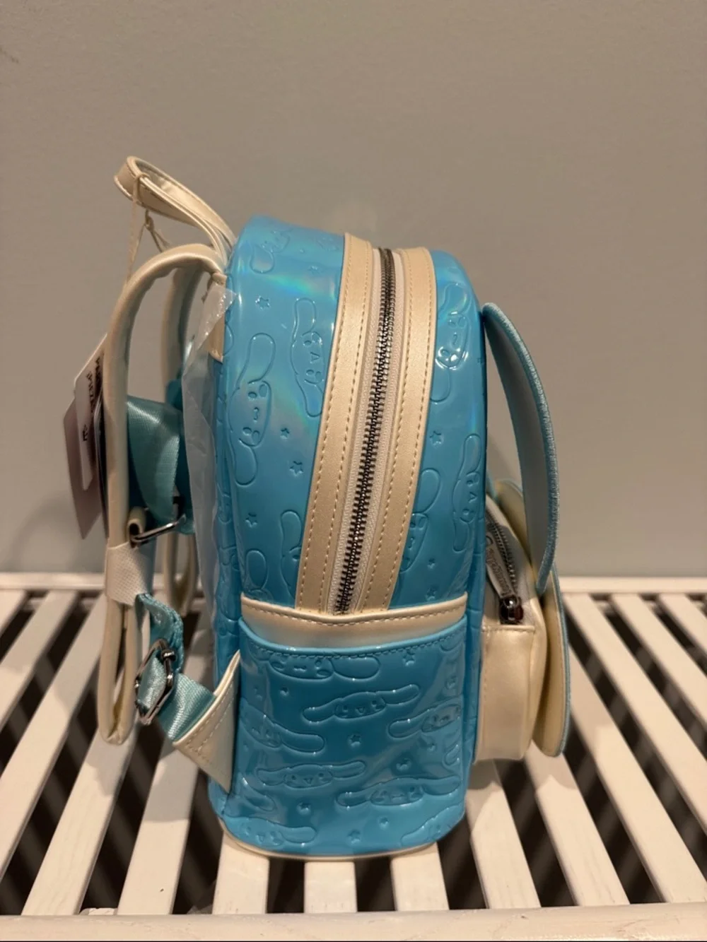 Loungefly Cinnamoroll Bunny Sanrio Mini Backpack - Blue/White NWT